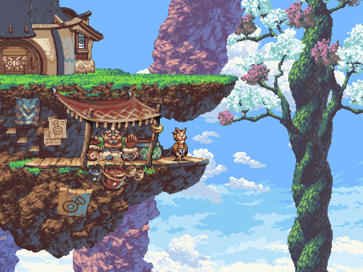 đồ họa Owlboy